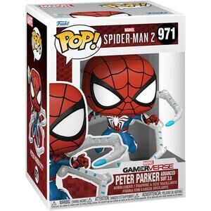Funko POP! Games: Spider-Man 2- Peter Parker Suit - Spider-Man # 971